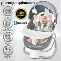 Mecedora Plegable Eléctrica para Bebés DOLLY II Gray