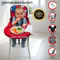 Silla de Comer Graduable MICKEY II Red