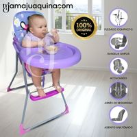 Silla de Comer Graduable MICKEY II Purple