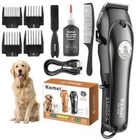 Cortadora De Pelo Para Mascotas Kemei Km 1596