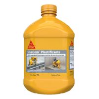 Aditivo Plastificante para concreto SikaCem Plastificante x 4L