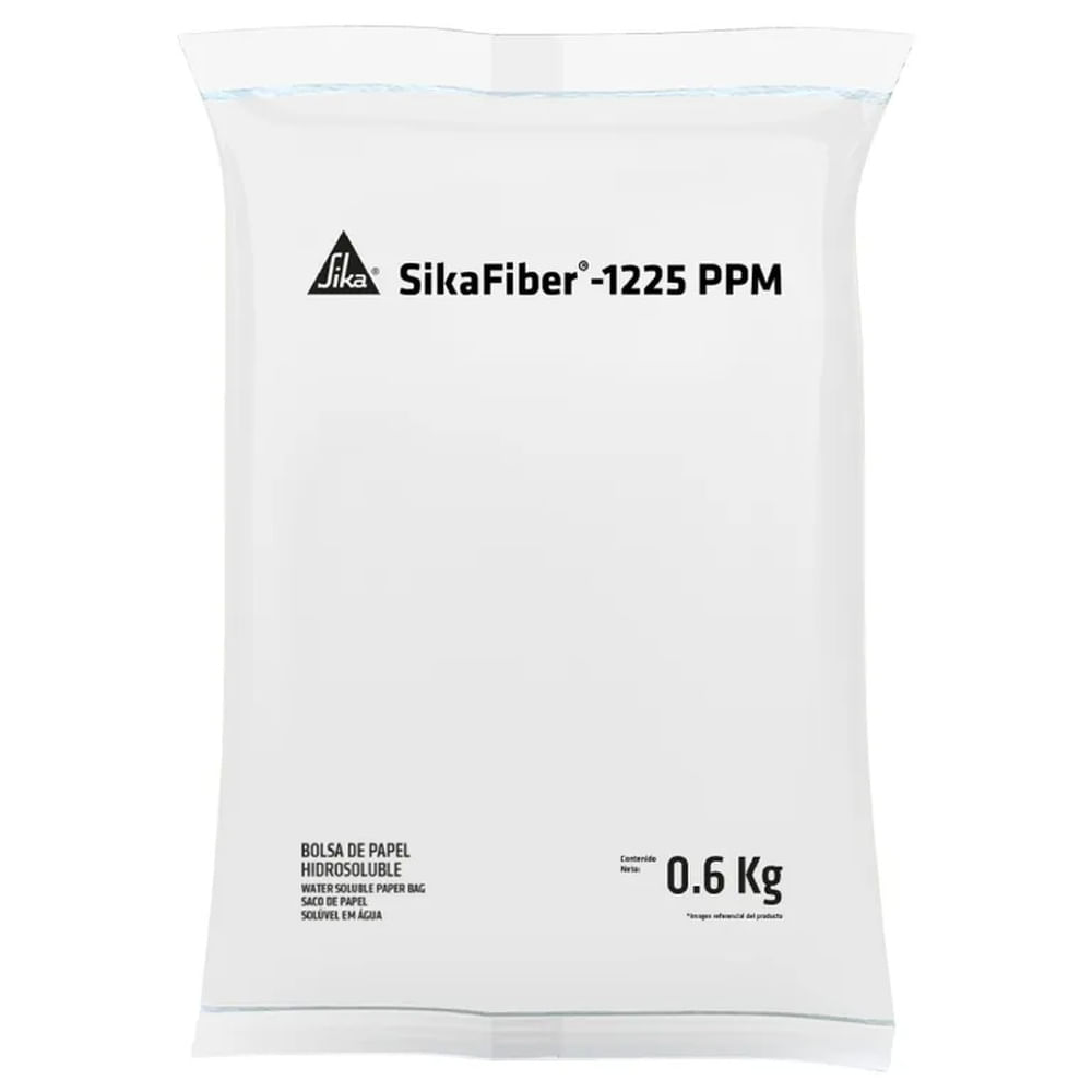 Microfibra para refuerzo en hormigón SikaFiber -1225 PPM 600G