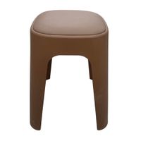Banco Apilable Marron 32x32x47cm Orange