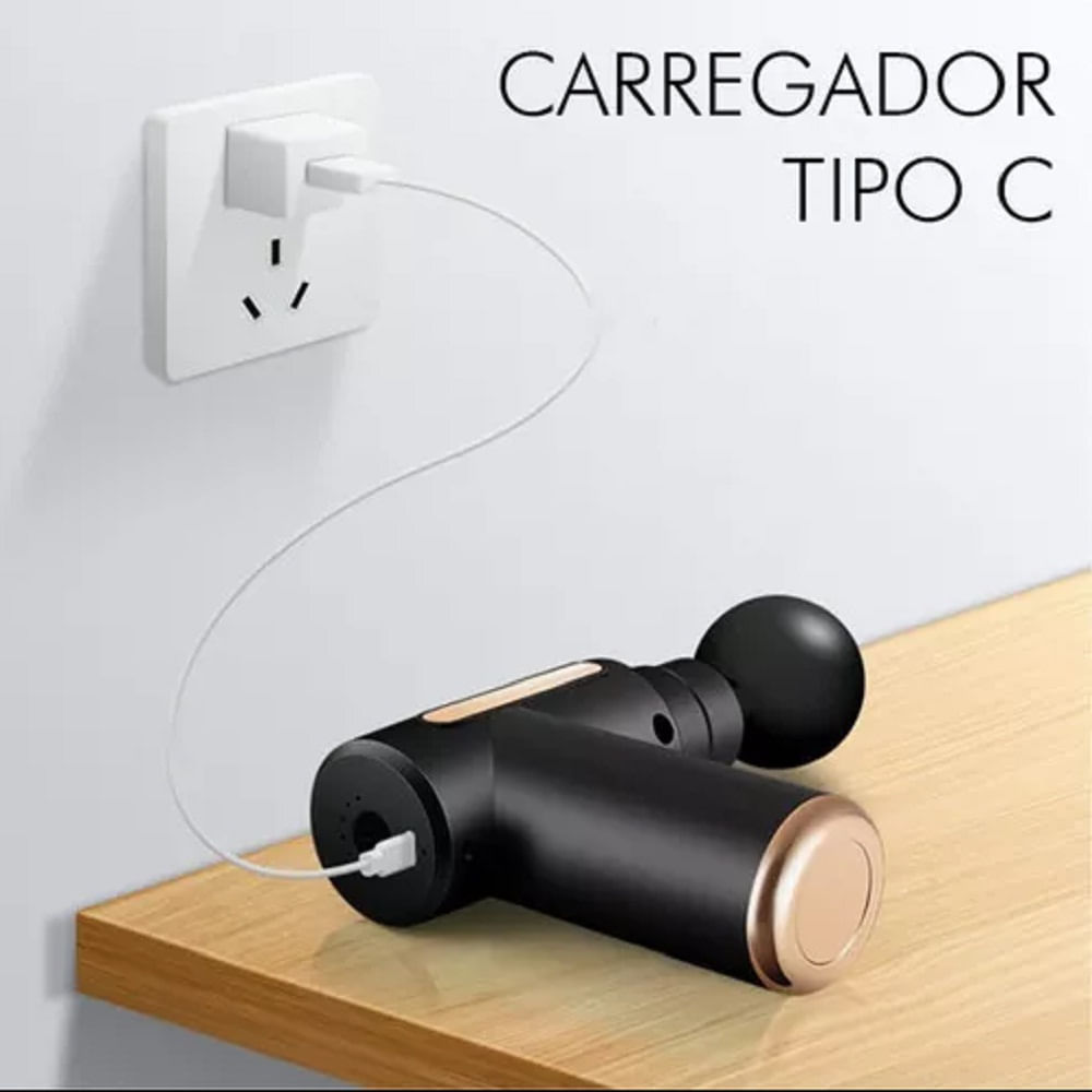 Pistola Facial Gun Negro