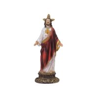 SANTOS RELIGIOSOS Y  FIGURAS - Adorno de poliresina - Sagrado corazon de Jesus
