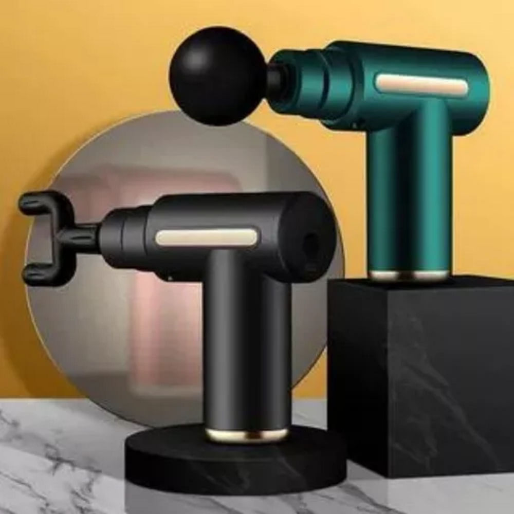 Pistola Masajeador Facial Gun Verde