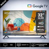 Televisor Hyundai LED 32 HD Smart Tv HYLED3254GIM Google TV