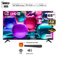 TELEVISOR 65 LG 65UA7300PSB UHD 4K THINQ AI 2025 + SOUNDBAR NEX