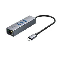 CableTime CB54G Hub USB Tipo C 3 puertos USB 3.0 Ethernet Gigabit