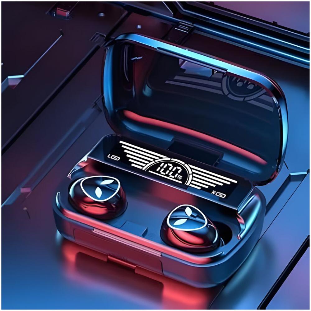 Audífonos  Inalámbricos Bluetooth M20 Auriculares Gamer Táctil Pantalla Digital Negro