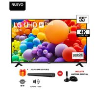TELEVISOR LG 55 4K SMART TV UHD 55UT7300+ SOUNDBAR NEX+ ANTENA