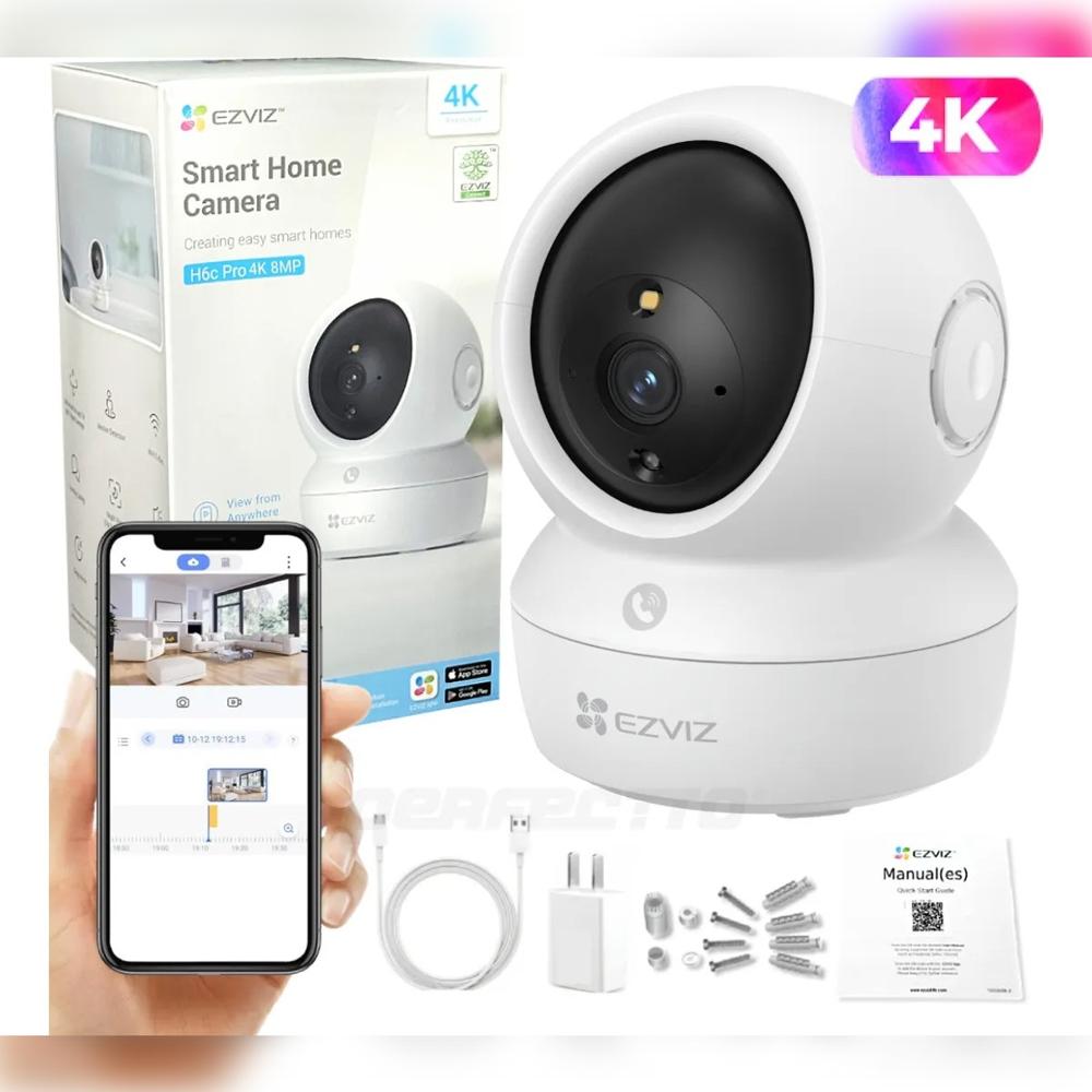 Camara de Interior Ezviz H6C Pro 8MP 4K