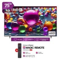 Televisor LG 75” 4K UHD Smart TV ThinQ AI 75UA8000PSA 2025
