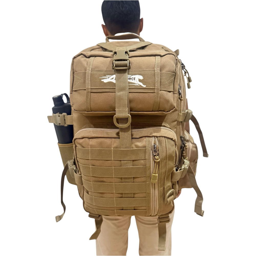 Mochila Tactica Full Force Explorer Arena 50L Resistente y Multifuncional