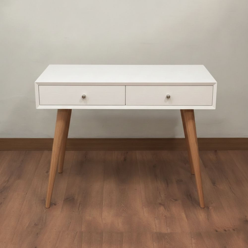 Escritorio Lauren 2 cajones Blanco | Masiva Home