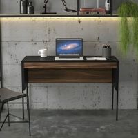 Escritorio Shirley 120cm Marron y Negro | Masiva Home