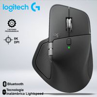 MOUSE LOGITECH MX MASTER 4 WIRELESS USB-C BLUETOOTH 8KDPI 8BOTONES