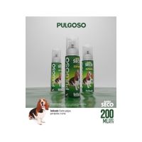 BAÑO EN SECO PULGOSO - Protección contra Pulgas y Garrapatas - 200ML