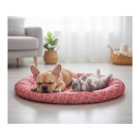 Manta Refrigerante Acolchada para Mascotas 65 cm - ANARANJADO