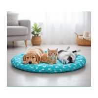 Manta Refrigerante Acolchada para Mascotas - 65 cm - CELESTE