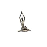 Figura Decorativa Mujer en Postura de Yoga