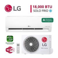 Aire Acondicionado LG 18000 BTU Inverter Frío Solo con WIFI