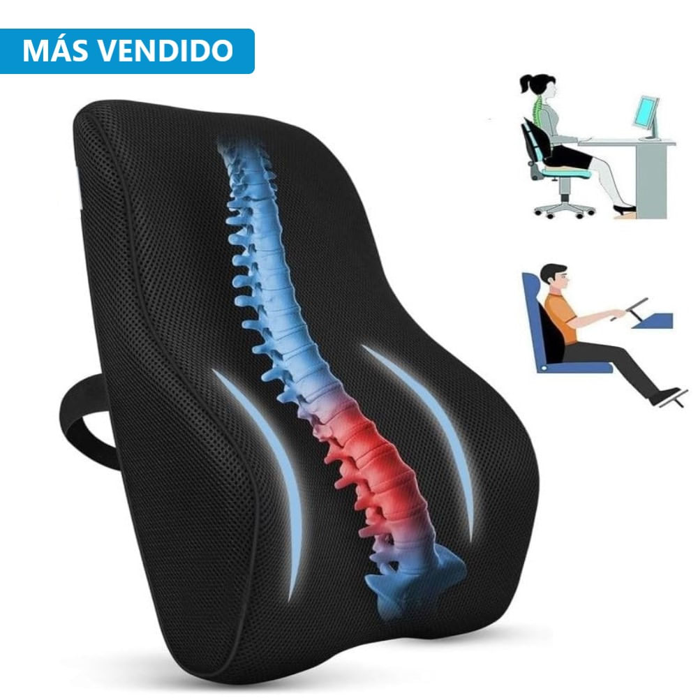 RESPALDAR LUMBAR GEL TECH DE AGUA  PREMIUM