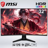 MONITOR GAMER CURVO MAG 32C6X FULLHD 32''  250HZ 1MS 1500R