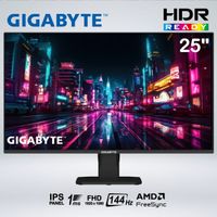 MONITOR GAMER GS25F14 FULL HD 24.5'' IPS 144hz 1ms HDR10  AMDfreesync NEGRO