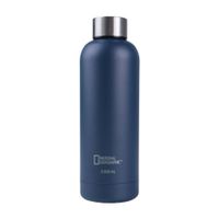 Botella Metálica 500ml Azul National Geographic