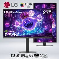 MONITOR GAMER ULTRAGEAR G4 FULL HD 27'' IPS 240hz 1ms RGB HDR10 G-SYNC Free Sync