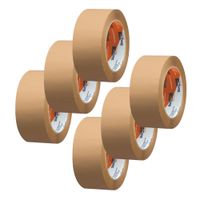 Cinta de Embalaje Habano 48MM x 100M Pack x6