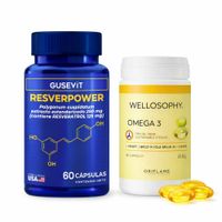 Resverpower y Omega 3 Wellosophy