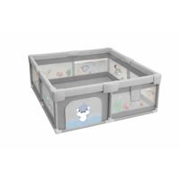 Corral Bebé Infantil Paneles Seguridad Plegable Amplio Pastel Puerta Seguro L-2104