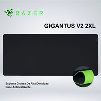 MOUSEPAD GAMER RAZER GIGANTUS V2 2XL BASE GOMA TELA TEXTURIZADA