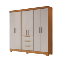 Ropero 6 Puertas 3 Cajones Nt-6030