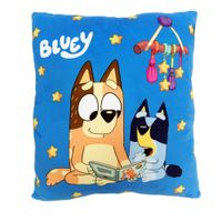 Cojin Almohada Bluey Bingo Cuadrado 29x29 cm