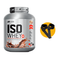 ISO WHEY 90 DE 2.5kg CHOCOLATE CON STRAPS - PROTEÍNA ISOLATADA