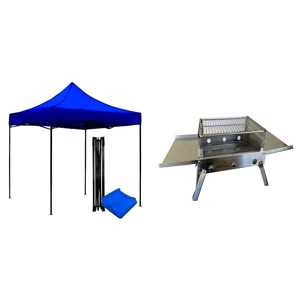 Pack Carpa y Parrilla Grill Max
