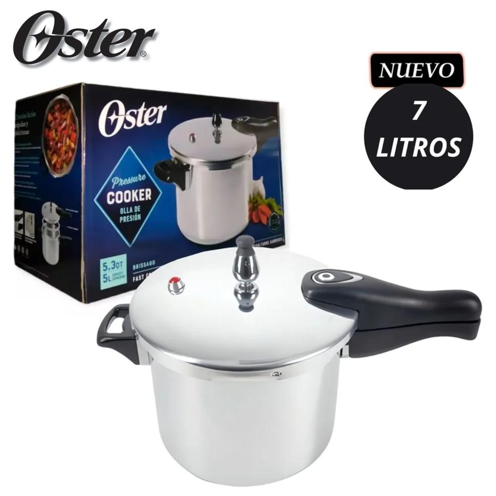 Olla de Presión Oster Brissago 7 Litros Antiadherente