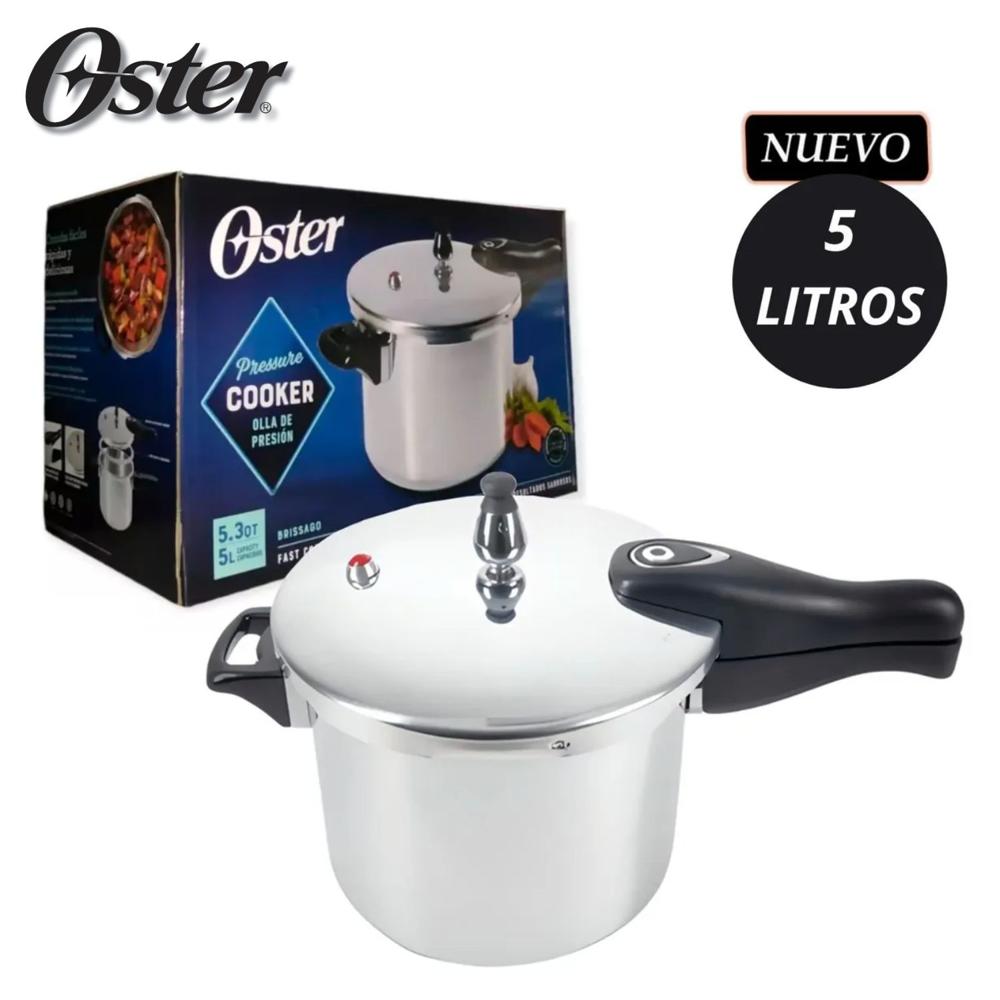 Olla de Presión Oster Brissago 5 Litros Antiadherente