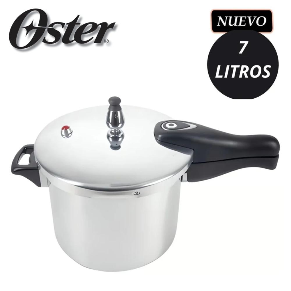 Olla de Presión Oster Brissago 7 Litros con Bloqueo de seguridad