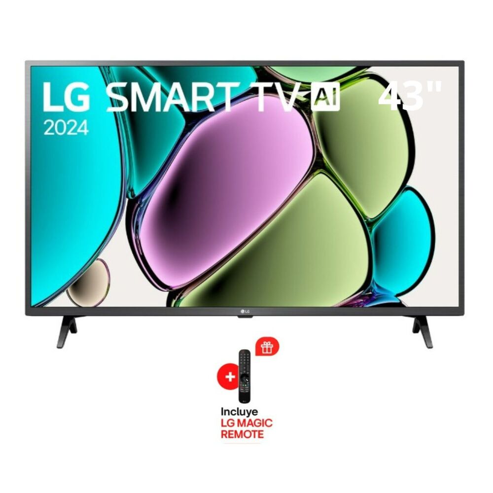Televisor LG Led 43"" Smart Full HD AI 43LR6000PSA + Magic Remote MR24