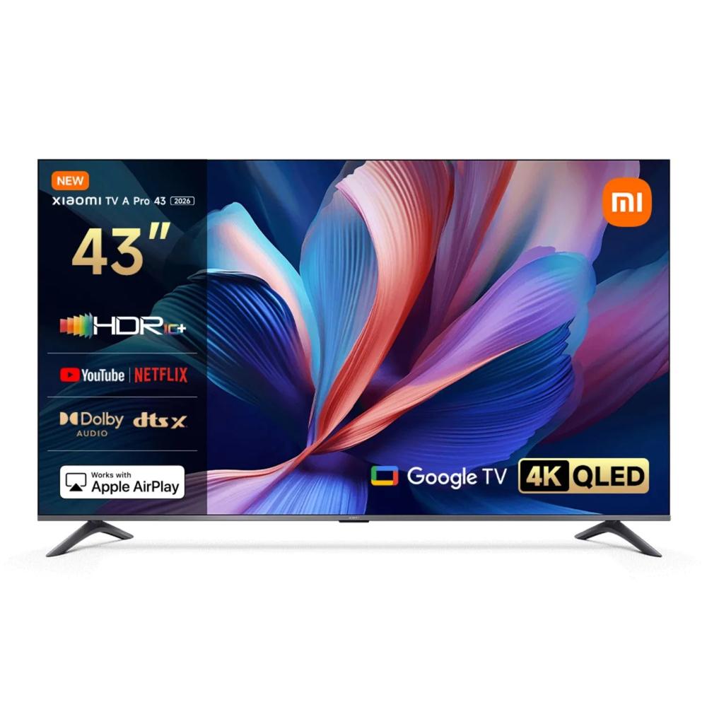 Televisor Xiaomi QLED 43"" Smart UHD 4K A PRO Google TV 2026