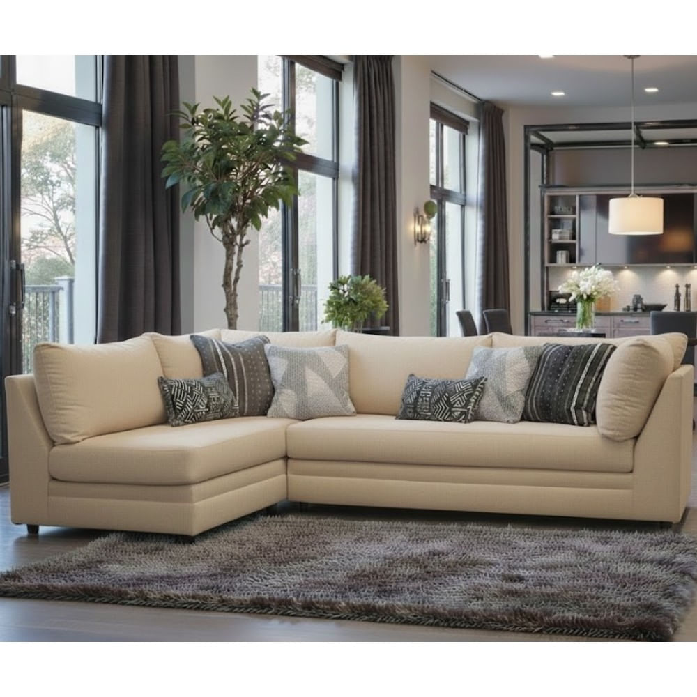 Seccional Llampu Beige Izquierdo