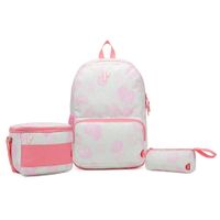 PACK MOCHILA PORTA MARACAY MERMAID 3 PIEZAS MOCHILA LONCHERA CARTUCHERA