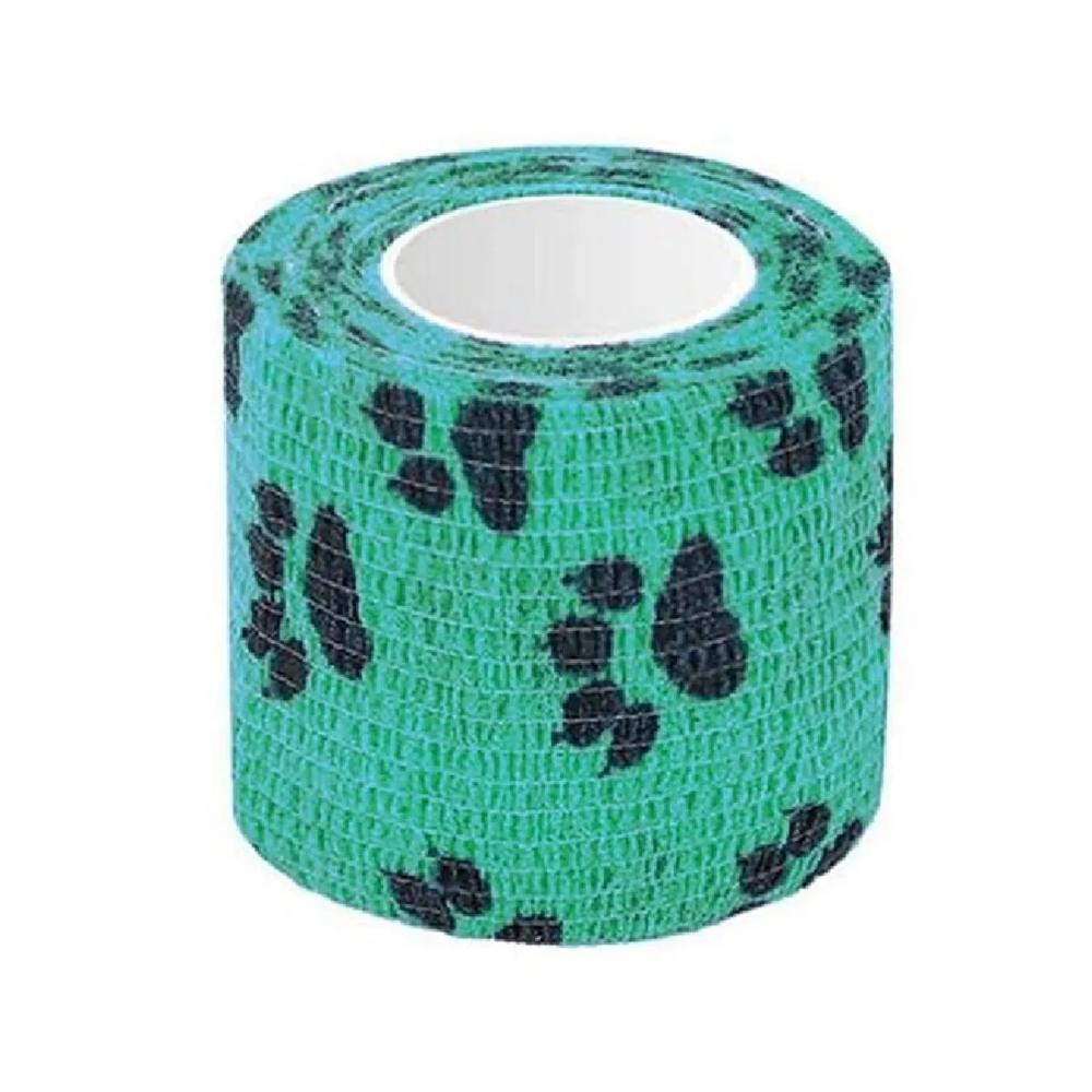 Vendas elásticas autoadhesivas para perros y gatos color turquesa
