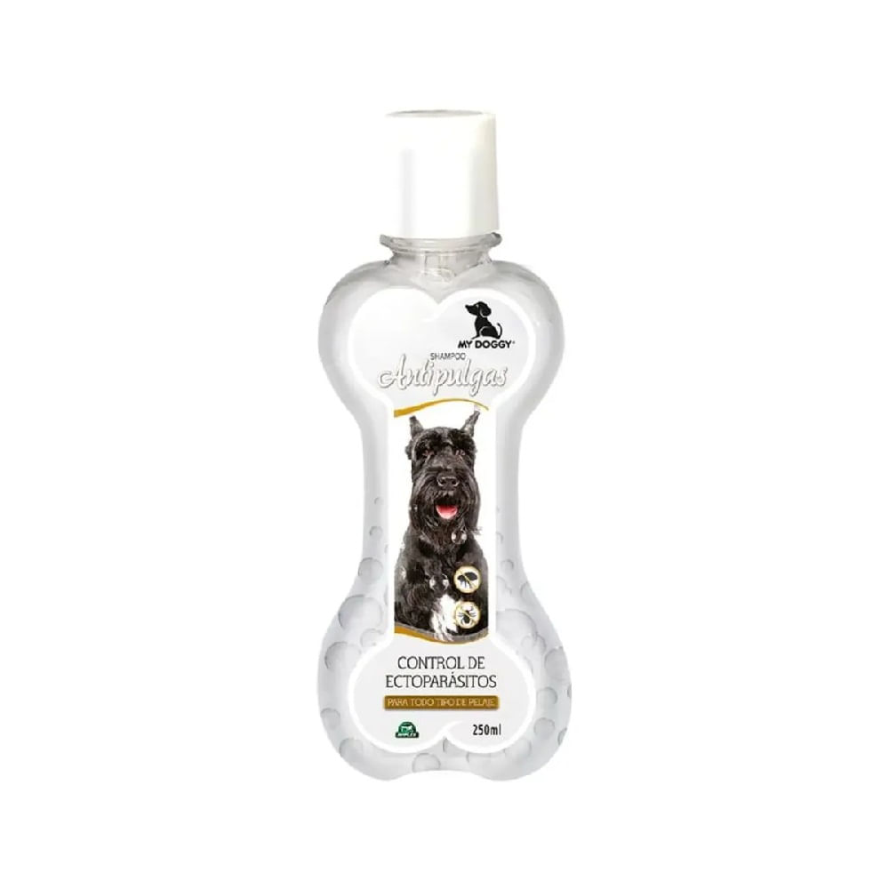 Shampoo antipulgas para perros control de ectoparásitos My Doggy