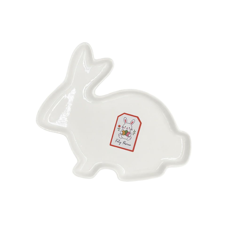 Plato DECO HOME Forma De Conejito