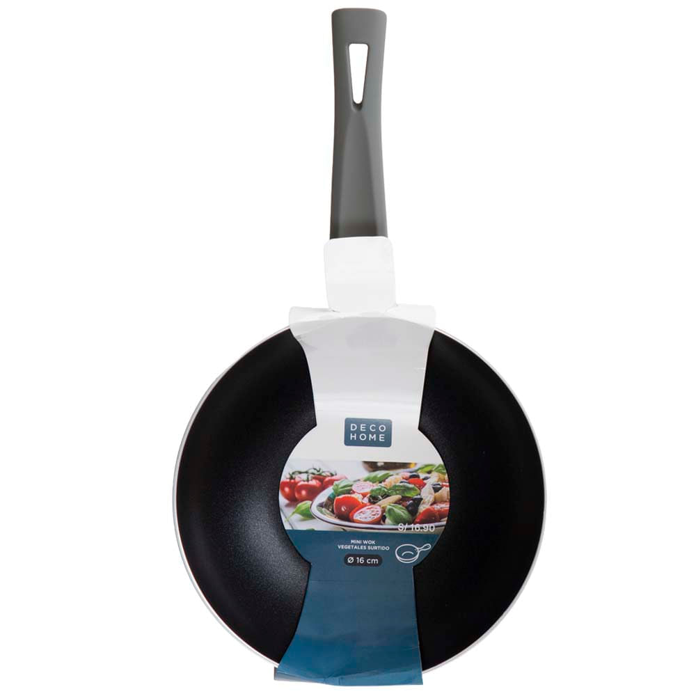 Wok para Vegetales Mini DECO HOME (Modelos Aleatorios)